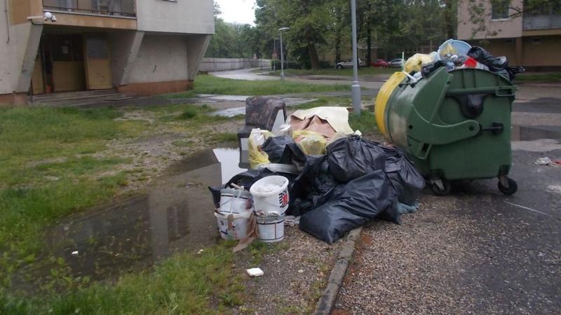 Szanaszét heverő injekciós tűk, matracok a buszmegálló mellett – az illegális szemetelők tízmilliókat vonnak el a város forrásaiból. Fényképes beszámolóval.